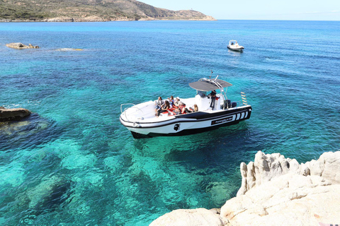 Van Calvi: 2 uur durende cruise bij zonsondergang naar het schiereiland Revellata