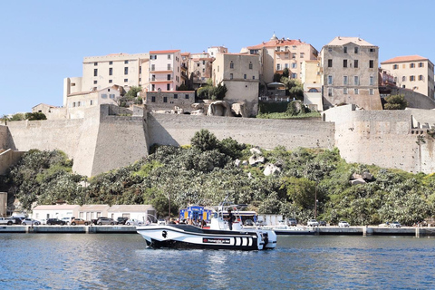 Ab Calvi: Sonnenuntergangs-Bootstour zur Revellata-Halbinsel