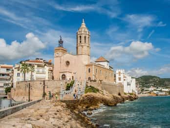 Desde Barcelona: Tarragona y Sitges Tour de día completo con servicio de recogida