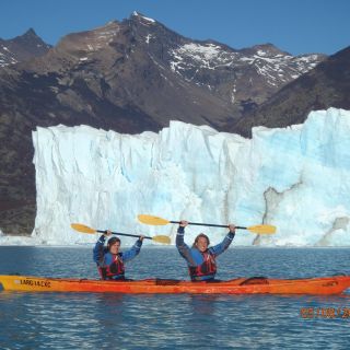 El Calafate: kayak en Perito Moreno con transporte
