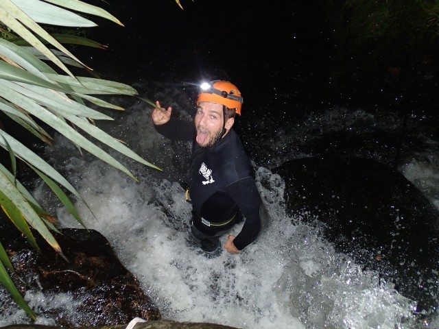 Visit Raglan Sunset Canyoning Tour and Glowworm Experience in Hamilton