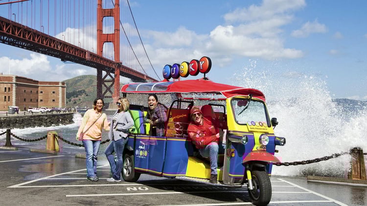 San Francisco: Ultimate Tuk Tuk City Tour