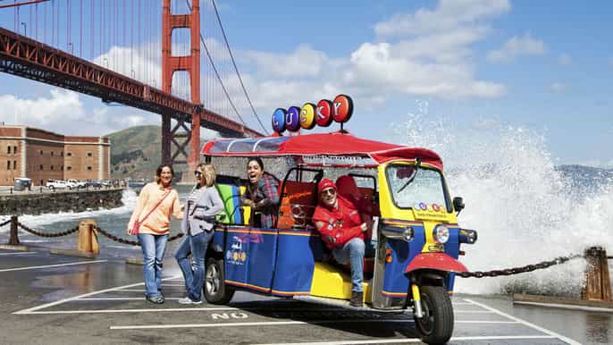 san francisco ultimate tuk tuk city tour