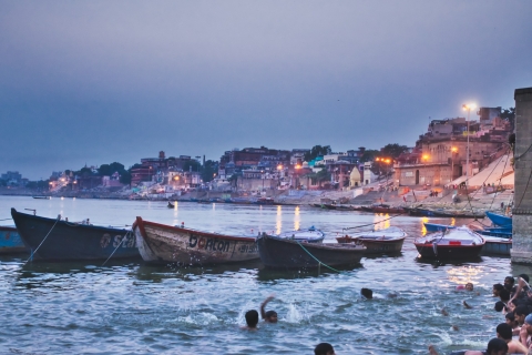 De Delhi : Agra avec Varanasi Ganga Aarti avec promenade en bateau