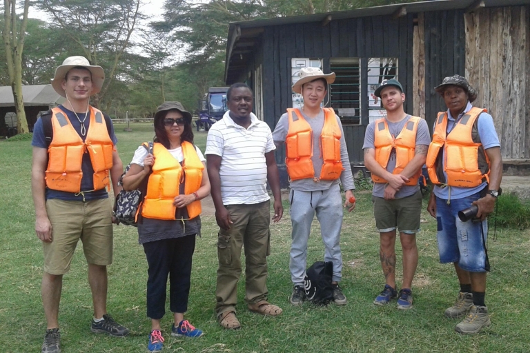 Excursion d'une journée au lac Naivasha et au parc Hell's Gate au départ de NairobiLac Naivasha, Hell Gate Park et promenade Crescent Island