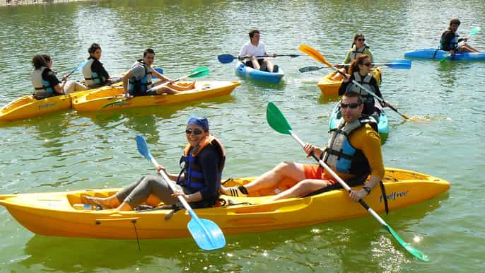 seville 2–hour guadalquivir river kayaking tour