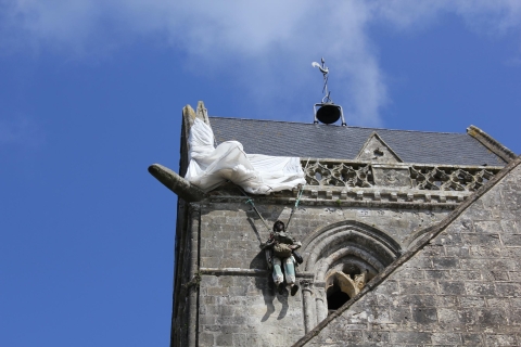 Bayeux: lugares americanos del Día D Desembarco de NormandíaBayeux: lugares americanos del Día D en 1 día