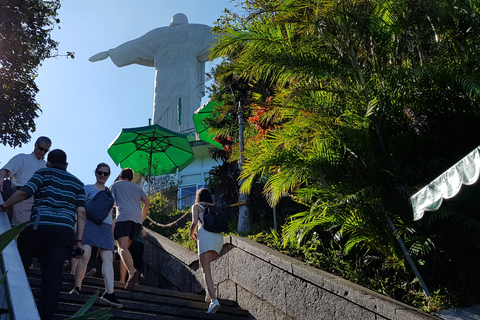 Corcovado, Suikerbroodberg en Selarón Steps Tour van 6 uurPrivétour met kaartjes