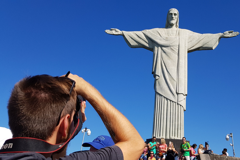 Corcovado, Suikerbroodberg en Selarón Steps Tour van 6 uurPrivétour met kaartjes