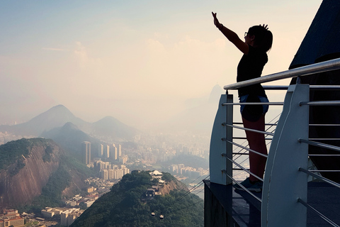 Corcovado, Suikerbroodberg en Selarón Steps Tour van 6 uurPrivétour met kaartjes