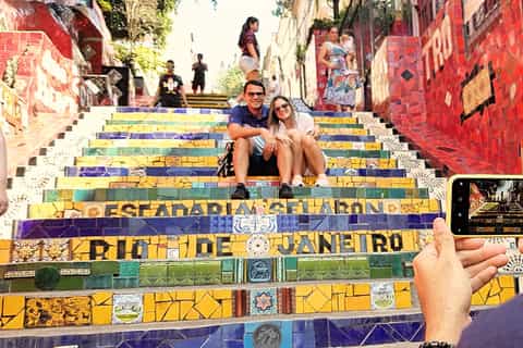 Excursão Corcovado, Pão de Açúcar e Escadaria Selarón 6 H