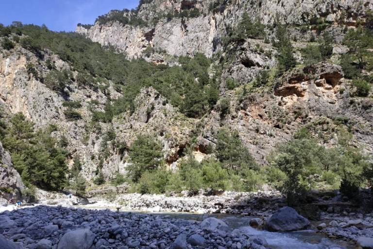 Depuis Georgioupolis : transfert vers les gorges de SamariaTransfert vers les gorges de Samaria sans guide de randonnée