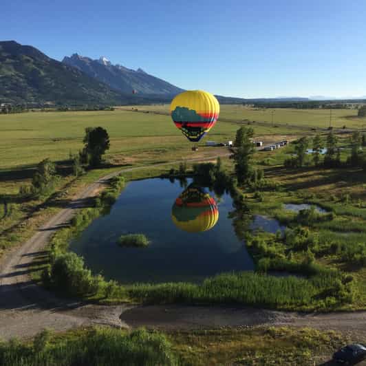 Jackson Hole Sunrise Hot Air Balloon Flight GetYourGuide