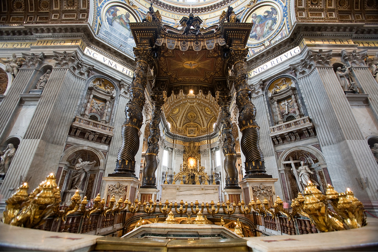 Roma: Tour pelo Vaticano, Capela Sistina, Basílica e Tumbas PapaisTour guiado em pequenos grupos em inglês