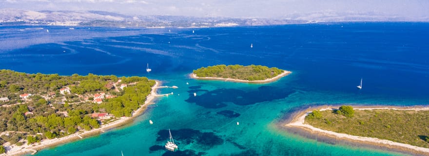 Brač : circuit de luxe dans les îles de la Grotte Bleue