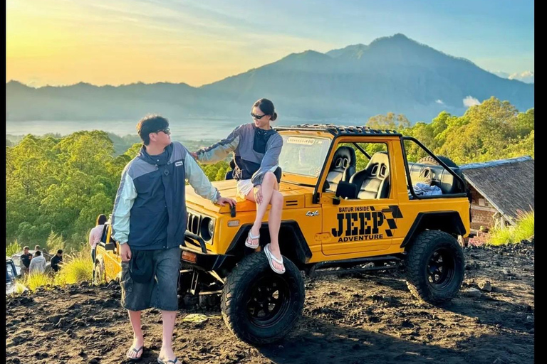 Most Popular: Mount Batur Jeep Sunrise, Black Lava Adventure Mount Batur Hot Spring Entrance Ticket Only