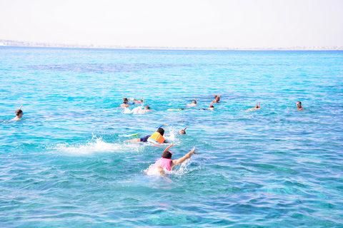 Hurghada: Cruzeiro de descoberta da casa dos golfinhos, mergulho com snorkel e almoçoGrupo especial