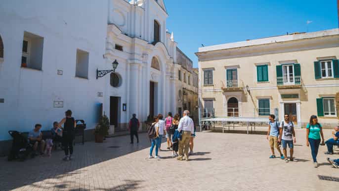 capri tour in minibus