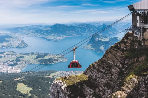 Kriens: Mount Pilatus Roundtrip Cable Car Ticket to the Peak