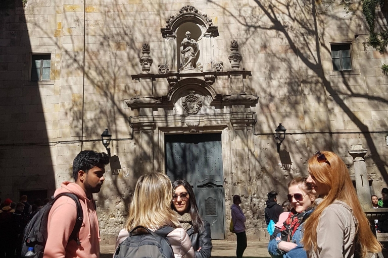 Barcelona: wandeltocht door de oude binnenstad en de gotische wijkPrivéwandeling van 3 uur door de oude binnenstad en de gotische wijk