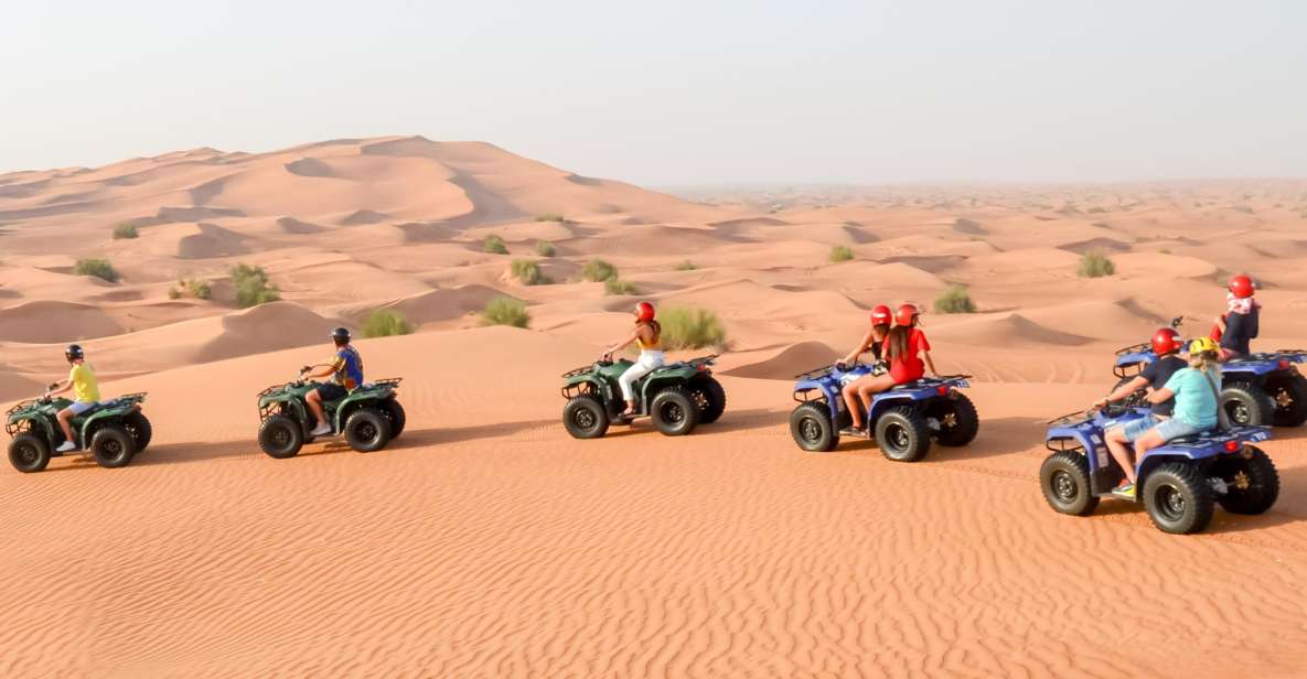 Dubaï : quad, balade en chameau, sandboard et BBQ