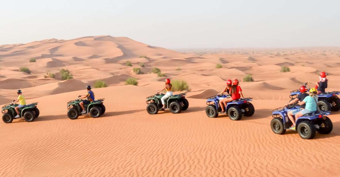 Dubai: Quad-Abenteuersafari, Kamelritt und Sandboarding