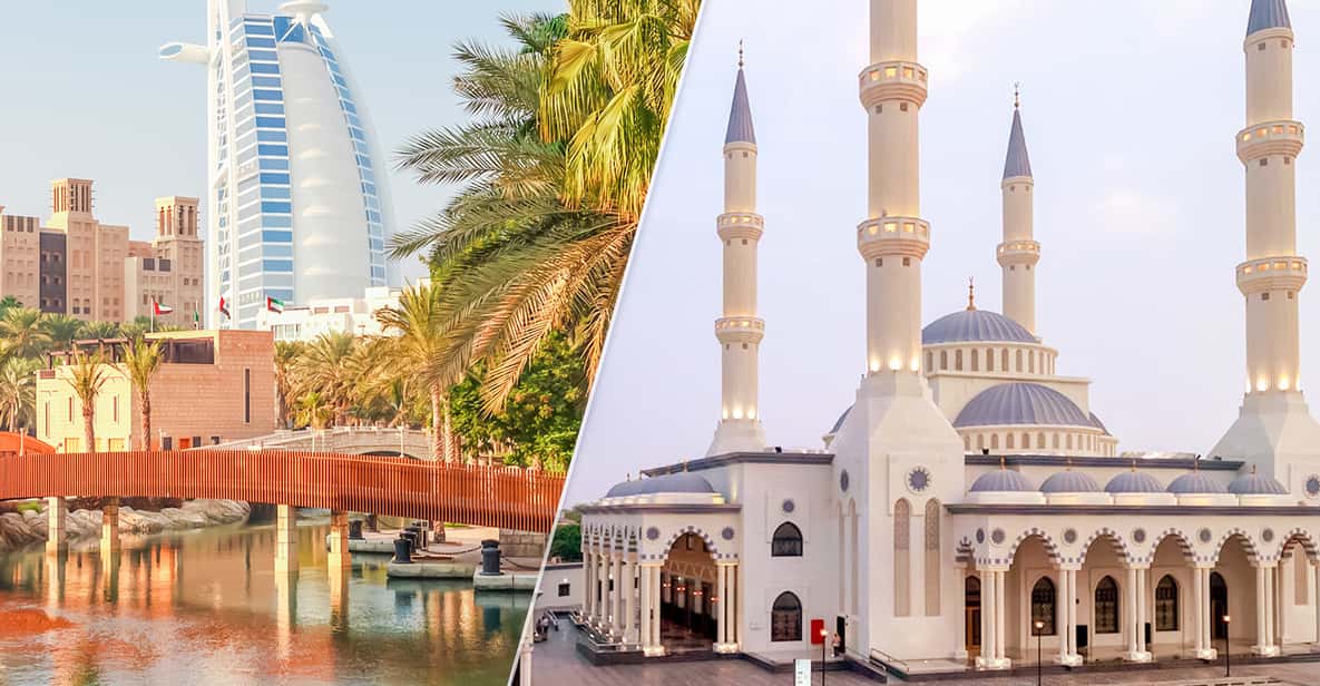 Dubai: Old and Modern Dubai City Tour with Blue Mosque Visit