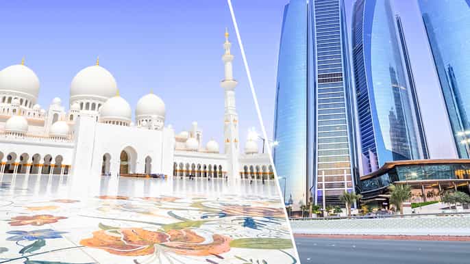 abu dhabi small group tour etihad towers ticket from dubai