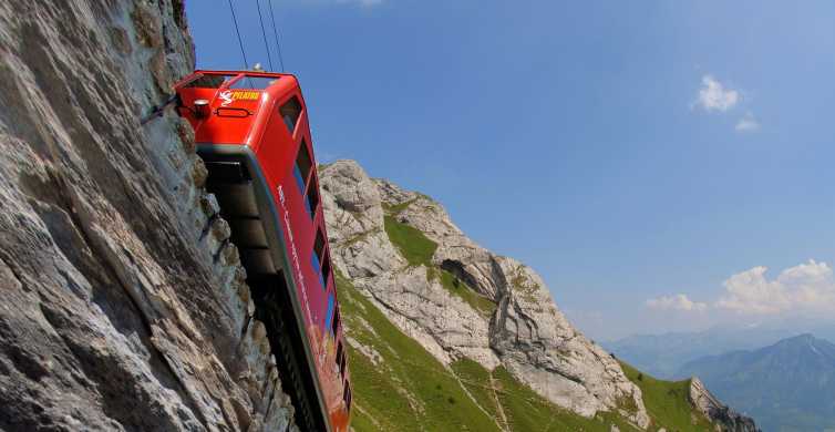 Mt. Pilatus by Cable Car and Cogwheel Train & Lake Cruise