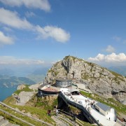 Monte Pilatus: teleférico, tren cremallera y crucero
