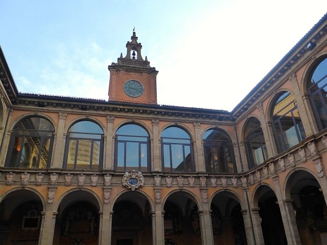Visit Bologna Audio-Guided Archiginnasio Visit with Food Tasting in Bologna
