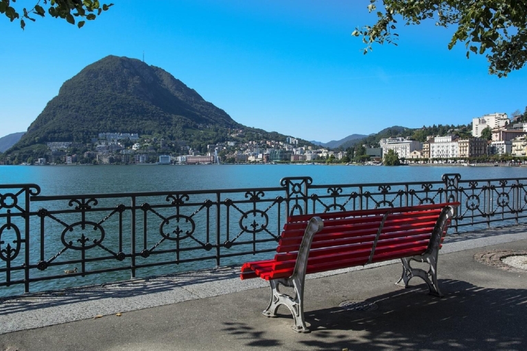 Ab Mailand: Tagestour zum Comer See und nach Lugano