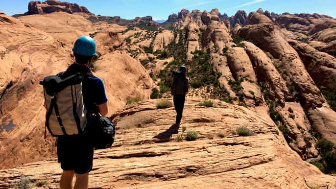 from moab fullday zig zag canyon canyoneering experience