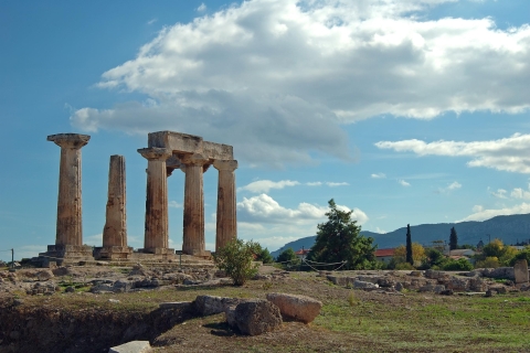 Oude rondleiding door Korinthe vanuit Athene