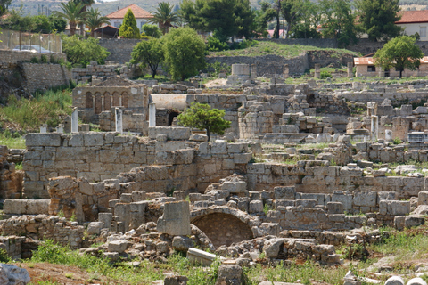 Oude rondleiding door Korinthe vanuit Athene