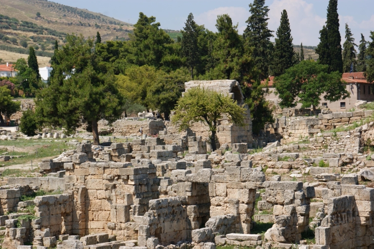Oude rondleiding door Korinthe vanuit Athene