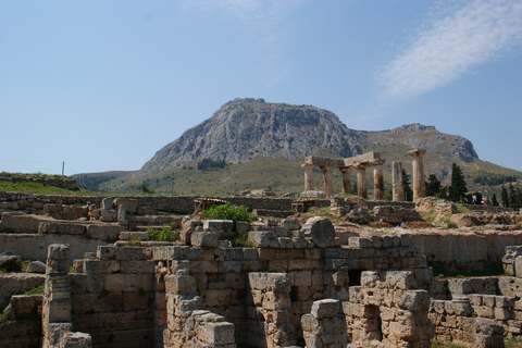 Oude rondleiding door Korinthe vanuit Athene