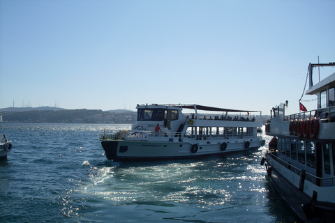 Istambul: passeio de barco pelo Bósforo com guiaIstambul: Passeio de Barco no Bósforo com Guia Local