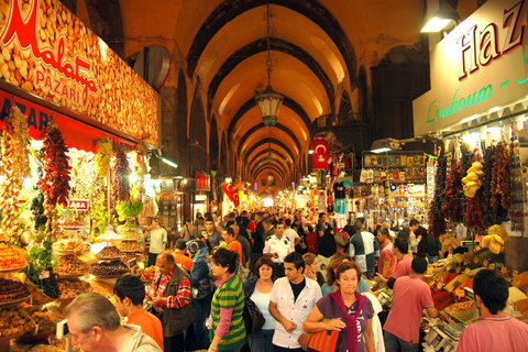 Bosporus-Kreuzfahrt und Zwei-Kontinente-Tour mit lokalem GuideBosphorus Kreuzfahrt und zwei Kontinente Tour