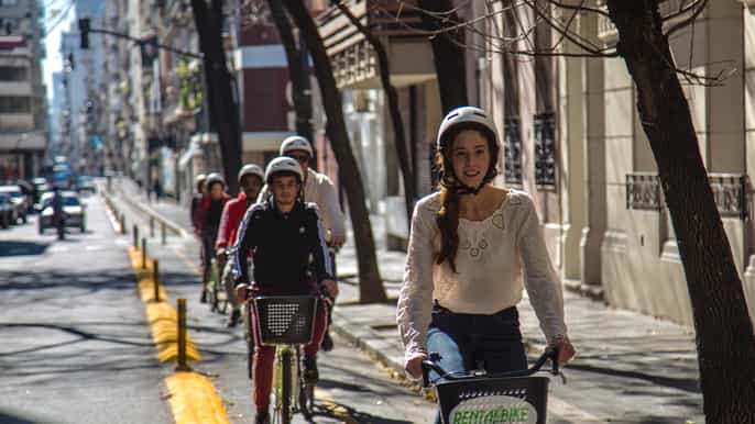 excursão de bicicleta norte ou sul de buenos aires
