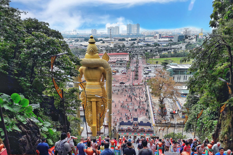 Vanuit Kuala Lumpur: tour naar Batugrotten voor halve dag