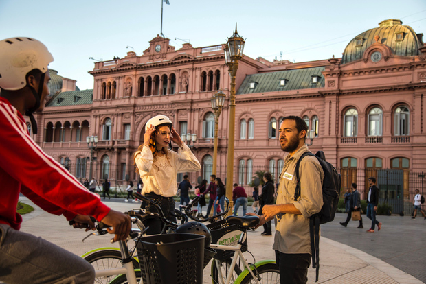 Buenos Aires: Tour di un giorno in bicicletta con pranzo