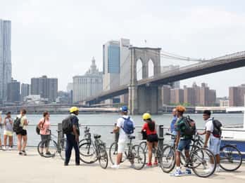 Von Manhattan: 2-stündige Fahrradtour mit Brooklyn Bridge Von Manhattan: 2-stündige Fahrradtour mit Brooklyn Bridge