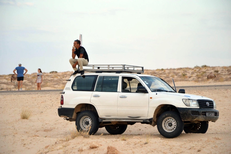 Z Djerby: 2-dniowa wycieczka do Tozeur i Mountain Oasis