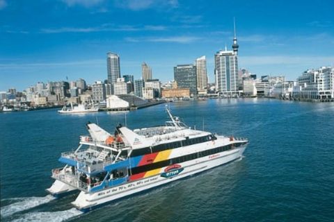Depuis Auckland : île Waiheke, Pass Fast Ferry