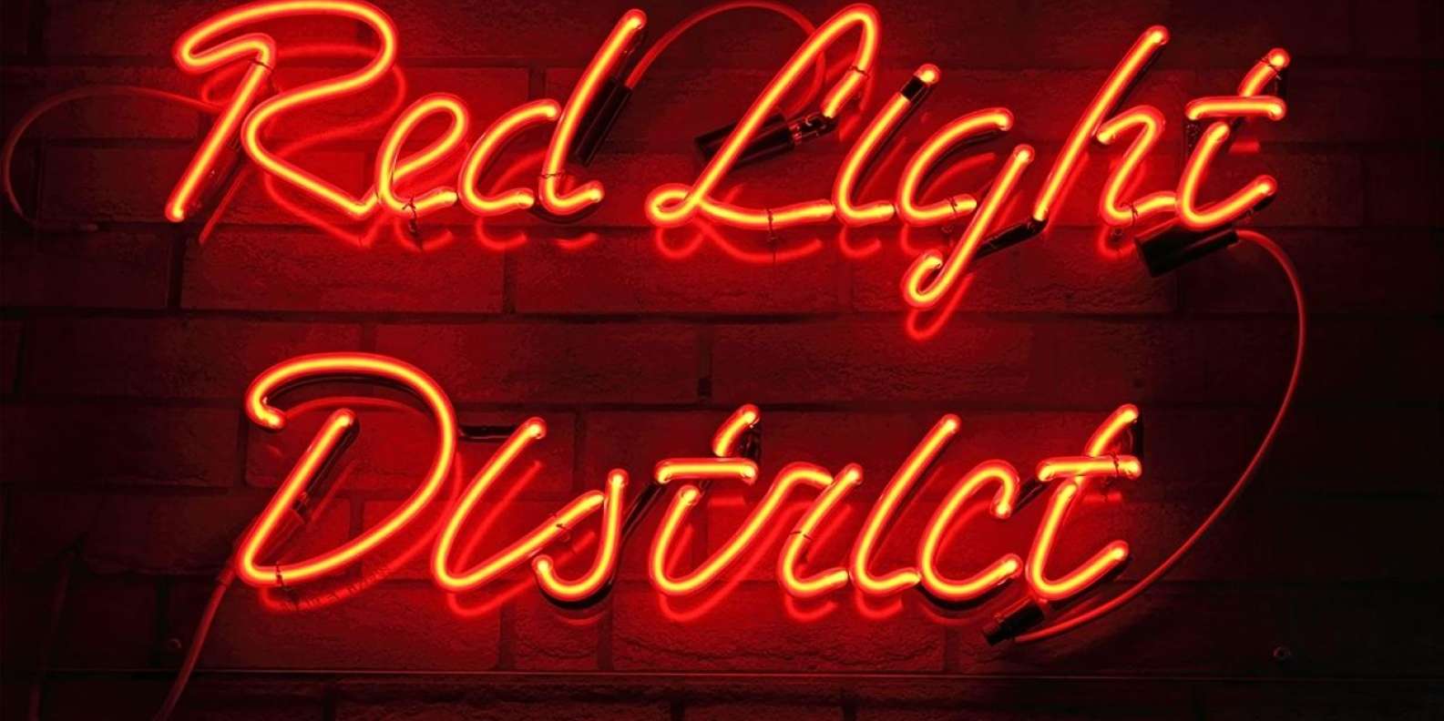Red on what district street the is light Naughty or