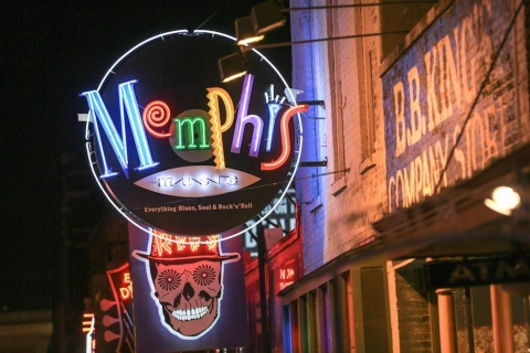 Van Nashville: Memphis Tour met Graceland VIP-toegang