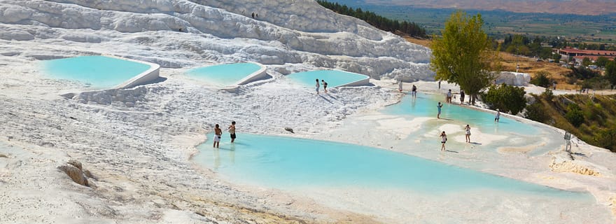 Visite guidée d'une journée complète à Pamukkale et Hiérapolis
