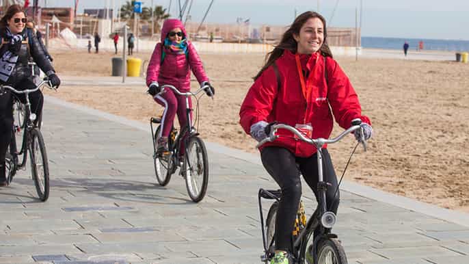 barcelona 2.5hour bike tour