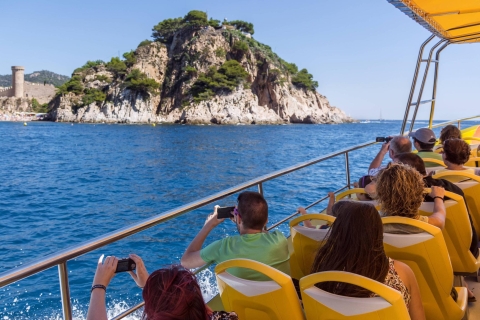 Costa Brava: Boat Ride and Tossa Visit with Hotel Pickup Private Boat Ride and Tossa Visit with Hotel Pickup